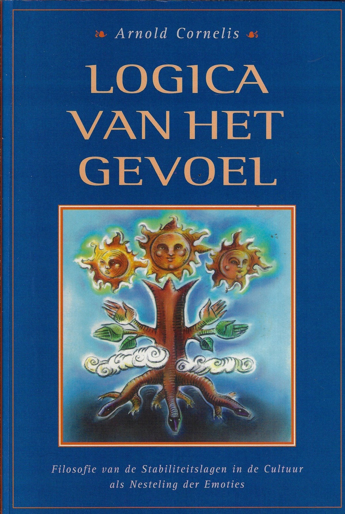 Omslag van Logica van het gevoel, tweedehands boek bij Boekhandel Bloks