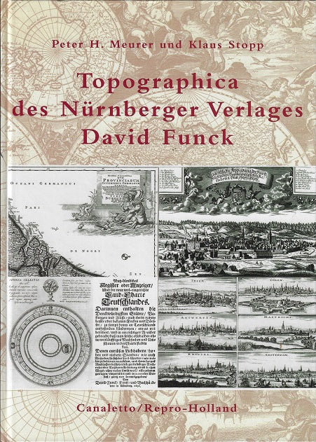 Omslag van Topographica des Nurnberger Verlages David Funck, tweedehands boek bij Boekhandel Bloks