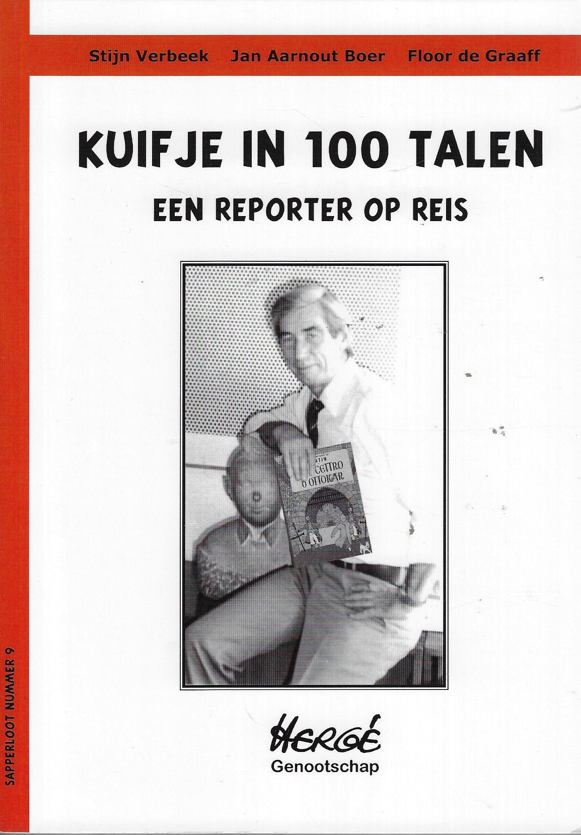 Omslag van Kuifje in 100 talen - Een reporter op reis + Bijlage, tweedehands boek bij Boekhandel Bloks