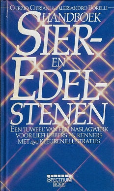 Omslag van Handboek sier en edelstenen, tweedehands boek bij Boekhandel Bloks