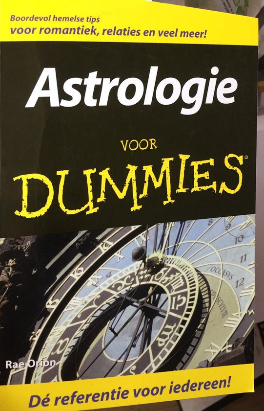 Omslag van Astrologie voor Dummies, tweedehands boek bij Boekhandel Bloks