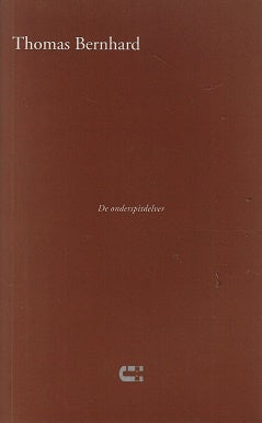 Omslag van De onderspitdelver, tweedehands boek bij Boekhandel Bloks