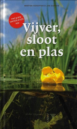 Omslag van Vijver, sloot en plas, tweedehands boek bij Boekhandel Bloks