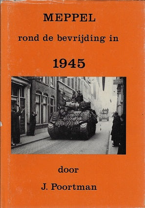Omslag van Meppel rond de bevrijding in 1945, tweedehands boek bij Boekhandel Bloks