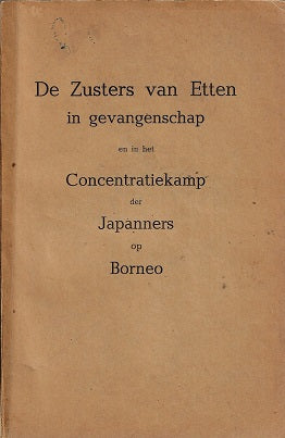Omslag van De Zusters van Etten in gevangenschap, tweedehands boek bij Boekhandel Bloks