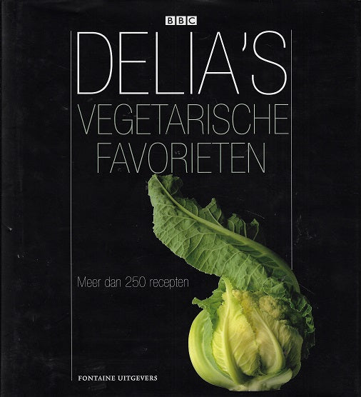 Omslag van Delia's vegetarische favorieten, tweedehands boek bij Boekhandel Bloks