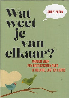 Omslag van Wat weet je van elkaar?, tweedehands boek bij Boekhandel Bloks