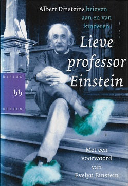 Omslag van Lieve professor Einstein door Evelyn Einstein, tweedehands boek bij Boekhandel Bloks