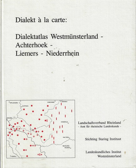 Omslag van Dialektatlas Westmunsterland, tweedehands boek bij Boekhandel Bloks