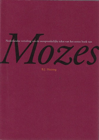 Omslag van Mozes, tweedehands boek bij Boekhandel Bloks