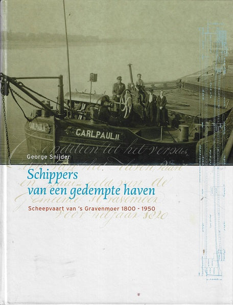 Omslag van Schippers van een gedempte haven, tweedehands boek bij Boekhandel Bloks