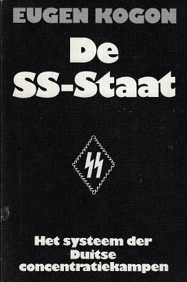 Omslag van De SS-staat door Eugen Kogon, tweedehands boek bij Boekhandel Bloks