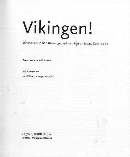 Omslag van Vikingen ! door Ron de, tweedehands boek bij Boekhandel Bloks