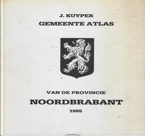 Omslag van Noordbrabant 1865 door J. Kuyper, tweedehands boek bij Boekhandel Bloks