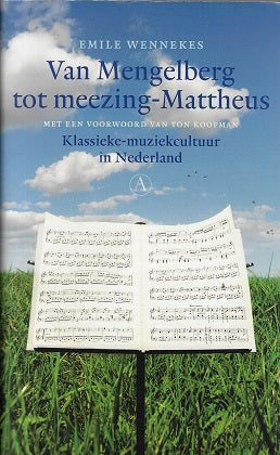 Omslag van Van Mengelberg tot meezing-Mattheus, tweedehands boek bij Boekhandel Bloks