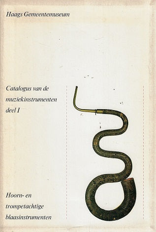 Omslag van Hoorn en trompetachtige blaasinstrumenten, tweedehands boek bij Boekhandel Bloks
