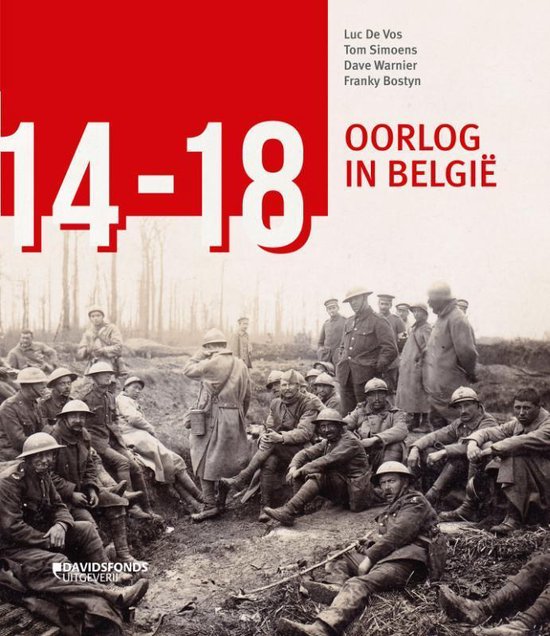 Omslag van 14-18 / oorlog in Belgie door Luc De, tweedehands boek bij Boekhandel Bloks