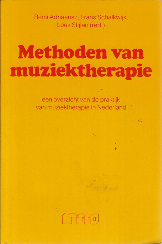 Omslag van Methoden van muziektherapie, tweedehands boek bij Boekhandel Bloks
