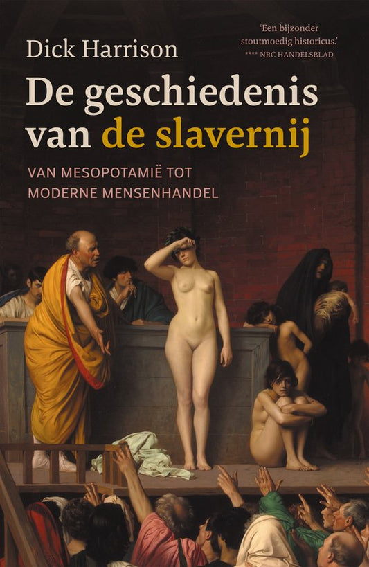Omslag van De geschiedenis van de slavernij, tweedehands boek bij Boekhandel Bloks