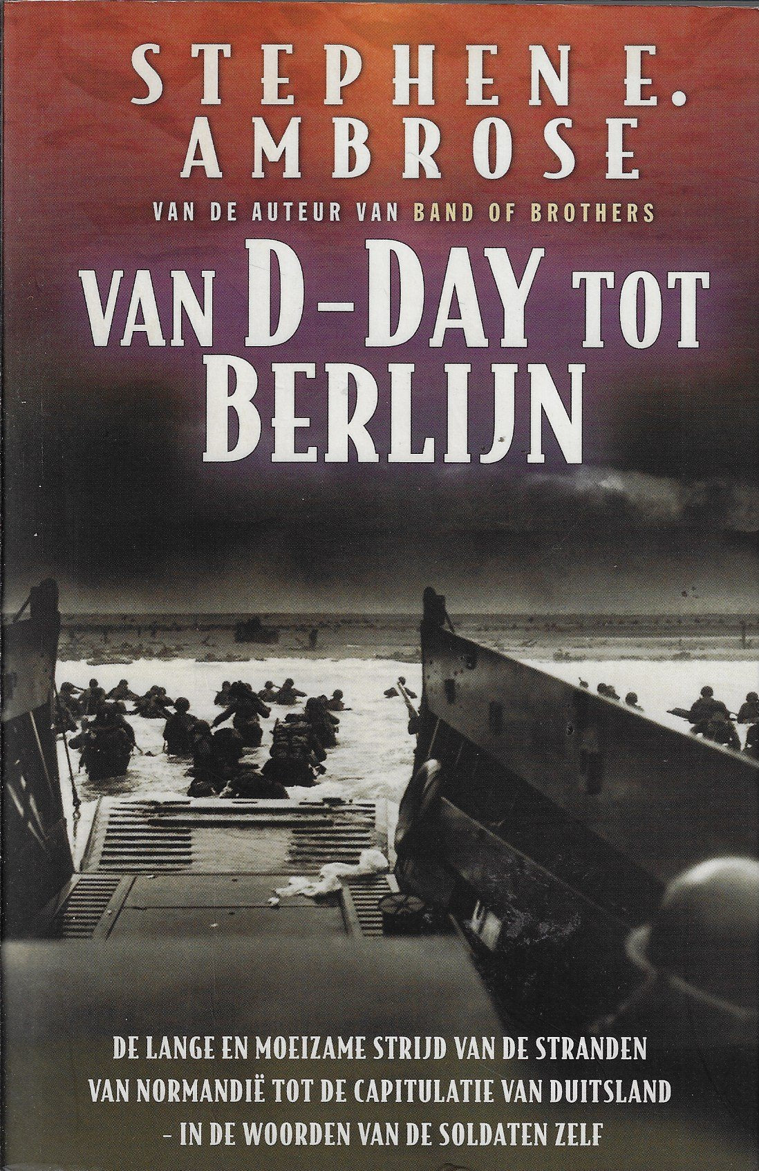 Omslag van Van D-Day tot Berlijn, tweedehands boek bij Boekhandel Bloks