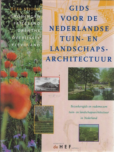 Omslag van Gids voor de Nederlandse tuin- en landschapsarchitectuur Noord, tweedehands boek bij Boekhandel Bloks