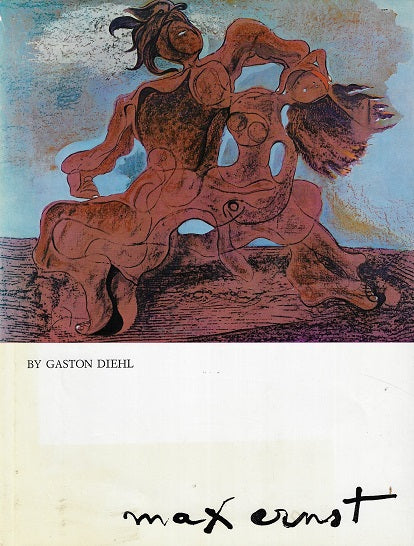 Omslag van Max Ernst door Gaston Diehl, tweedehands boek bij Boekhandel Bloks