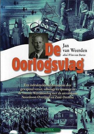Omslag van De Oorlogsvlag door J. van, tweedehands boek bij Boekhandel Bloks