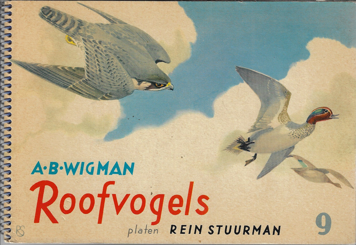 Omslag van Roofvogels nr 9 door WIGMAN A.B., tweedehands boek bij Boekhandel Bloks