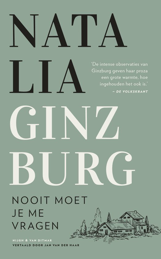 Omslag van Nooit moet je me vragen, tweedehands boek bij Boekhandel Bloks