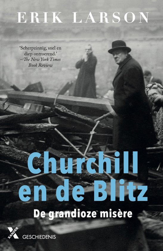 Omslag van Churchill en de Blitz, tweedehands boek bij Boekhandel Bloks