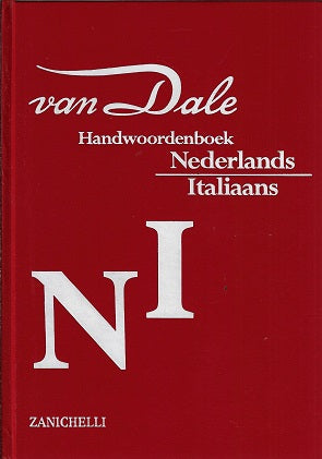 Omslag van Van Dale handwoordenboek Nederlands-Italiaans door V. Lo, tweedehands boek bij Boekhandel Bloks
