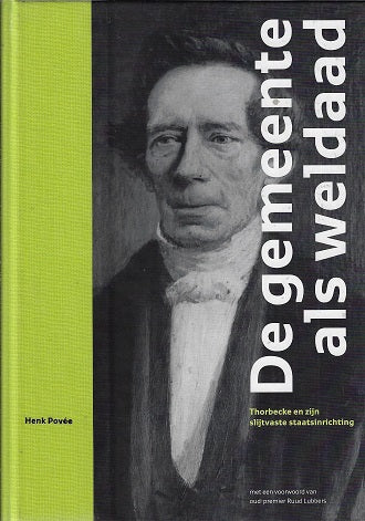 Omslag van De gemeente als weldaad door Henk Povee, tweedehands boek bij Boekhandel Bloks