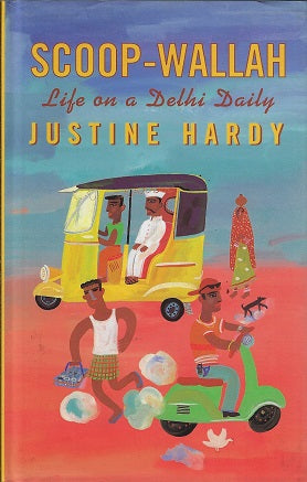 Omslag van Scoop-wallah door Justine Hardy, tweedehands boek bij Boekhandel Bloks