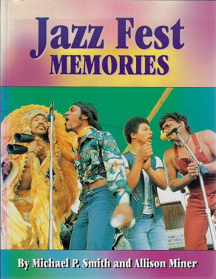 Omslag van Jazz Fest Memories door Michael P., tweedehands boek bij Boekhandel Bloks