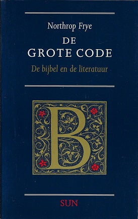Omslag van De grote code, tweedehands boek bij Boekhandel Bloks