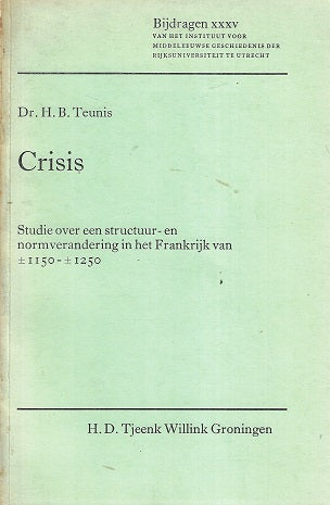 Omslag van Crisis, tweedehands boek bij Boekhandel Bloks