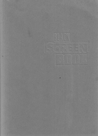 Omslag van Black Screen Book door Matias Faldbakken, tweedehands boek bij Boekhandel Bloks