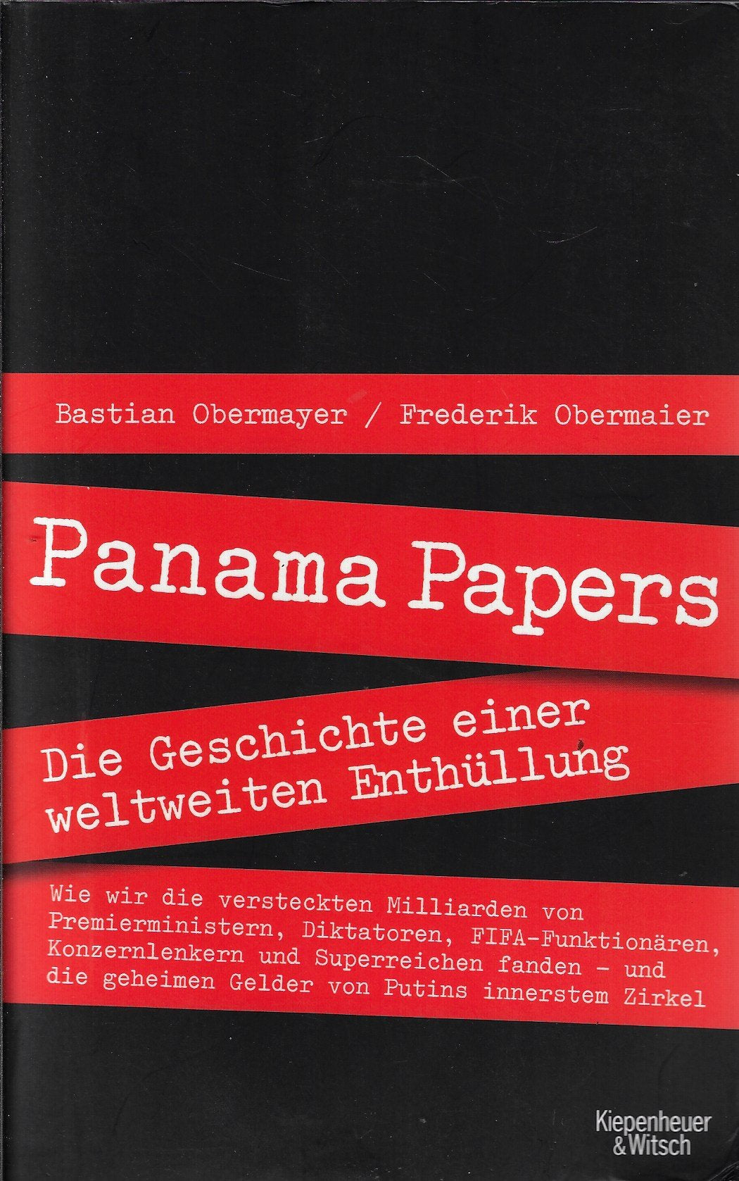 Omslag van Panama Papers / Die Geschichte einer weltweiten Enthüllung, tweedehands boek bij Boekhandel Bloks