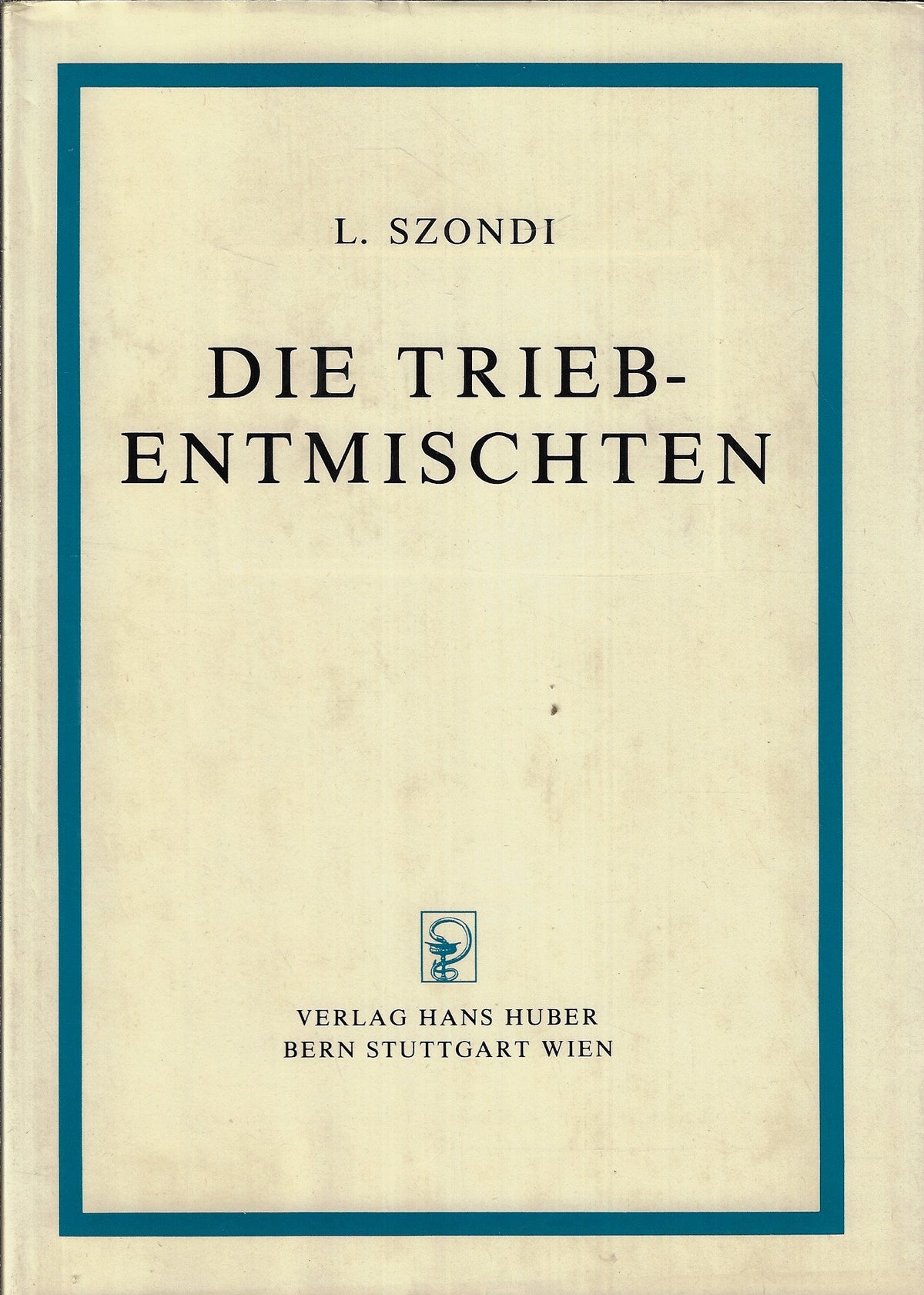 Omslag van Die Triebentmischten /integration der Triebe / Freiheit un Zwang, tweedehands boek bij Boekhandel Bloks