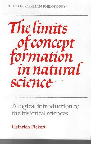 Omslag van The Limits of Concept Formation in Natural Science, tweedehands boek bij Boekhandel Bloks
