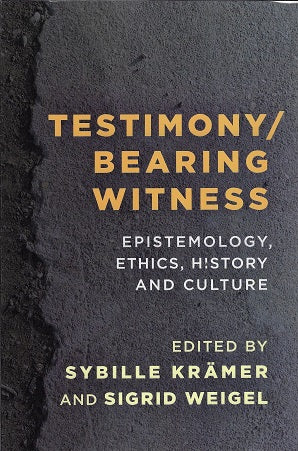 Omslag van Testimony/Bearing Witness, tweedehands boek bij Boekhandel Bloks