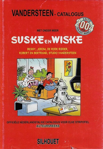 Omslag van Vandersteen-catalogus, tweedehands boek bij Boekhandel Bloks