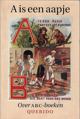 Omslag van A is een aapje, tweedehands boek bij Boekhandel Bloks
