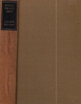 Omslag van Popski's private army door Vladimir Peniakoff, tweedehands boek bij Boekhandel Bloks