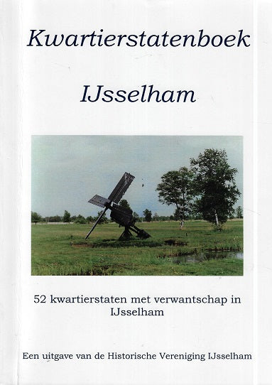 Omslag van Kwartierstatenboek IJsselham door Historische Vereniging IJsselham, tweedehands boek bij Boekhandel Bloks