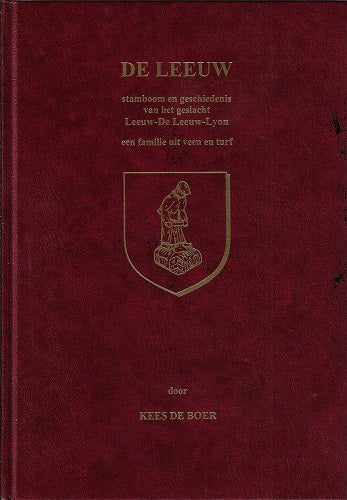 Omslag van De Leeuw door Kees de Boer, tweedehands boek bij Boekhandel Bloks