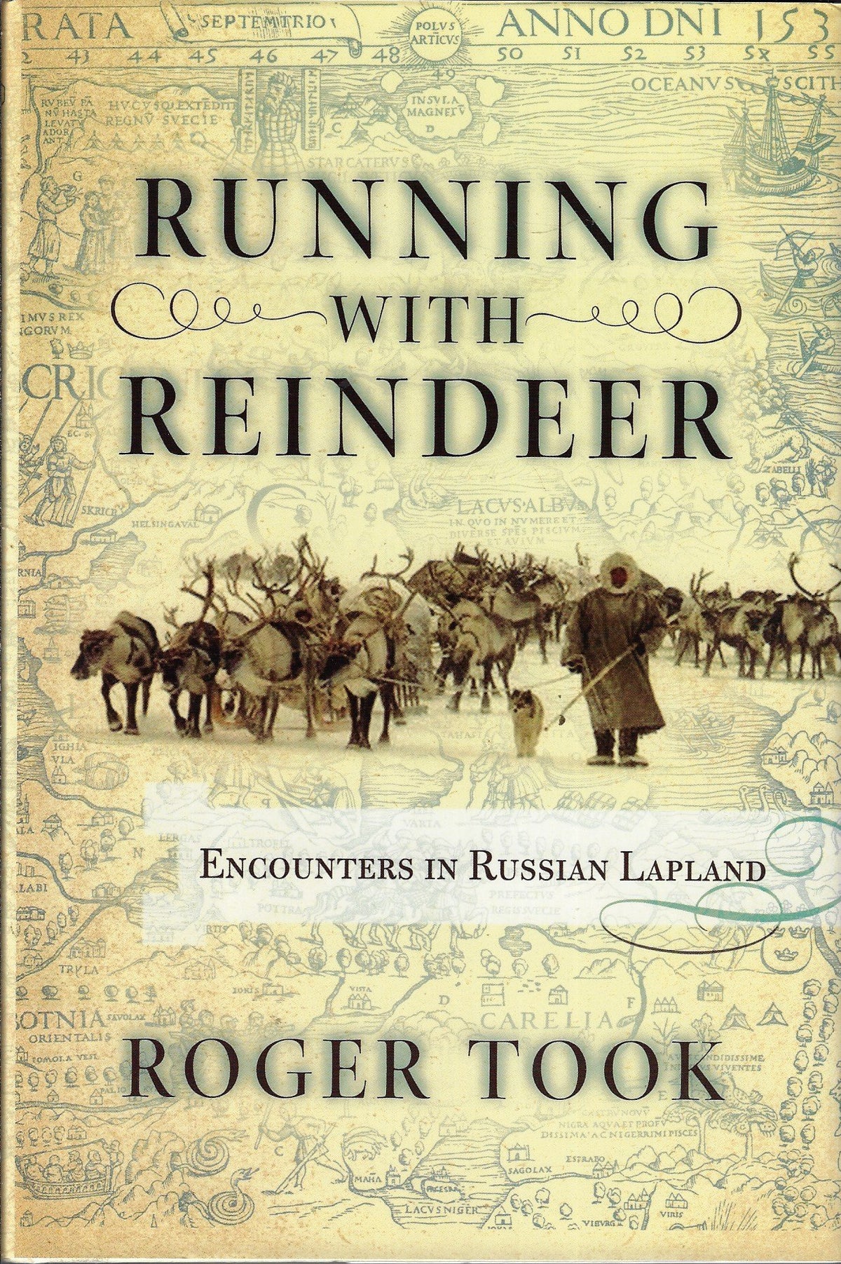 Omslag van Running with reindeer, tweedehands boek bij Boekhandel Bloks