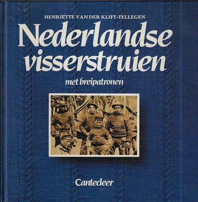 Omslag van Nederlandse visserstruien door Klift Tellegen, tweedehands boek bij Boekhandel Bloks