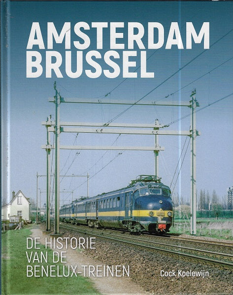 Omslag van Amsterdam - Brussel, tweedehands boek bij Boekhandel Bloks