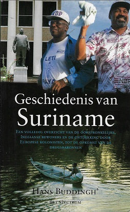 Omslag van Geschiedenis van Suriname, tweedehands boek bij Boekhandel Bloks